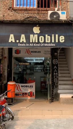 AA Mobiles store logo